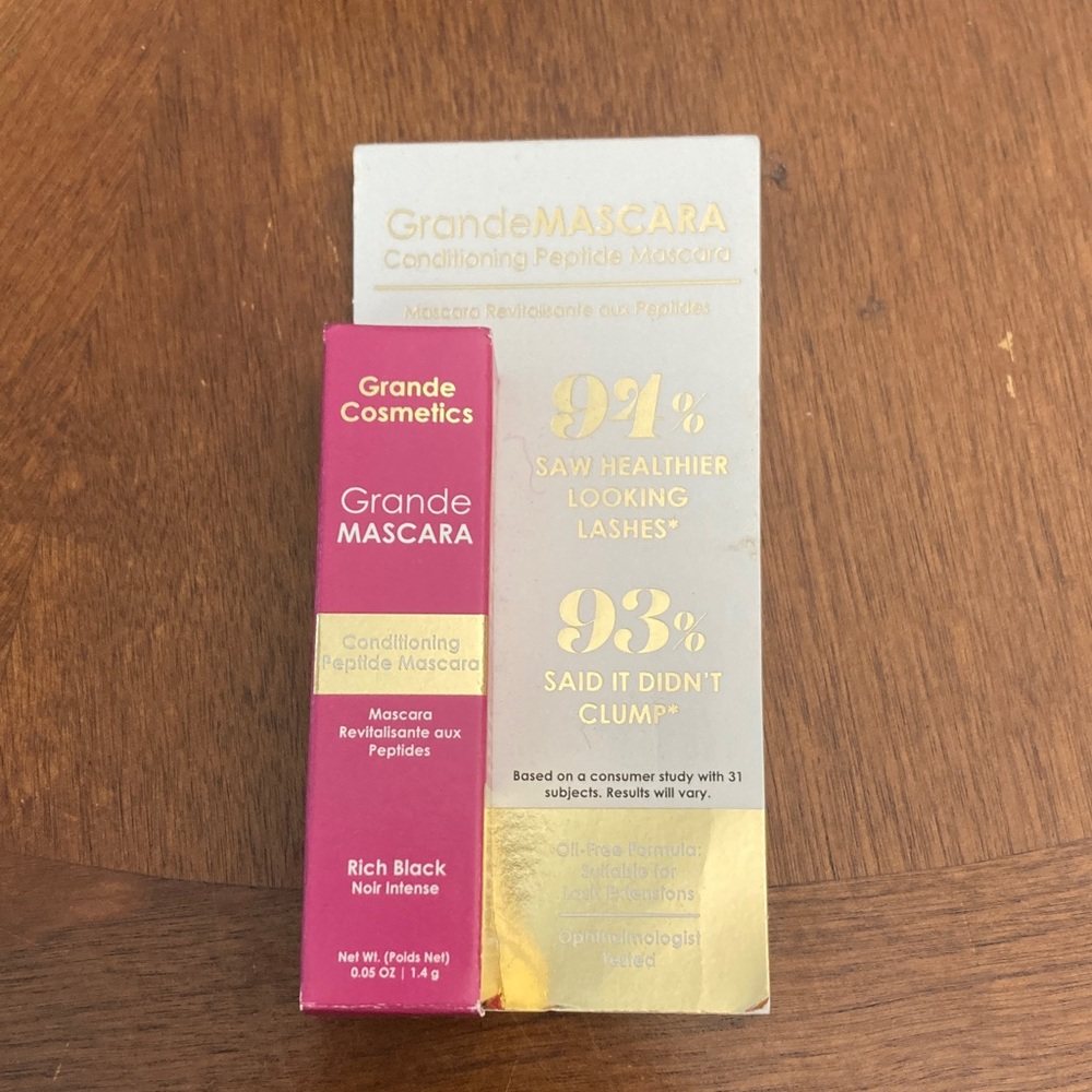 Grande Cosmetics Rich Black Mascara